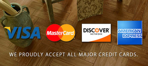 Major credit cards accepted